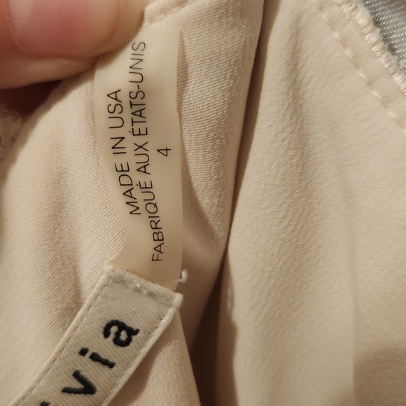 Alice & Olivia Cream Natural Jayce Mini Skirt - Picture 8 of 13